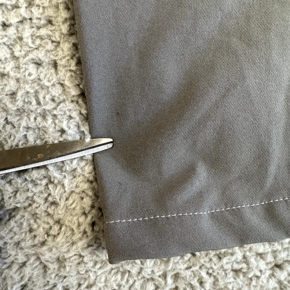 Yogasmoga Pants Men's XL Gray D'or Hybrid Straight Leg Activewear Zip Pocket - Picture 4 of 15